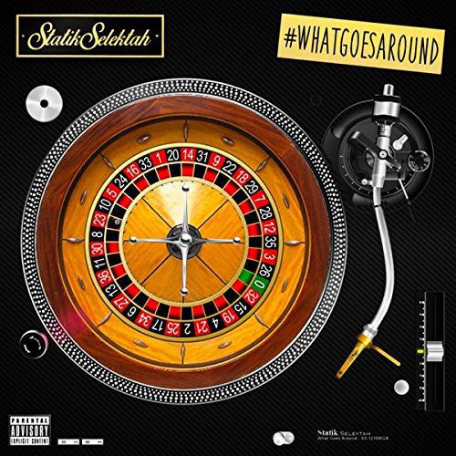 the album cover for Statik Selektah - What Goes Around
