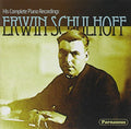 the album cover for Erwin Schulhoff - His Complete Piano Recording