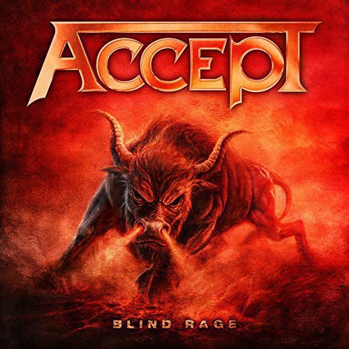 the album cover for Accept - Blind Rage