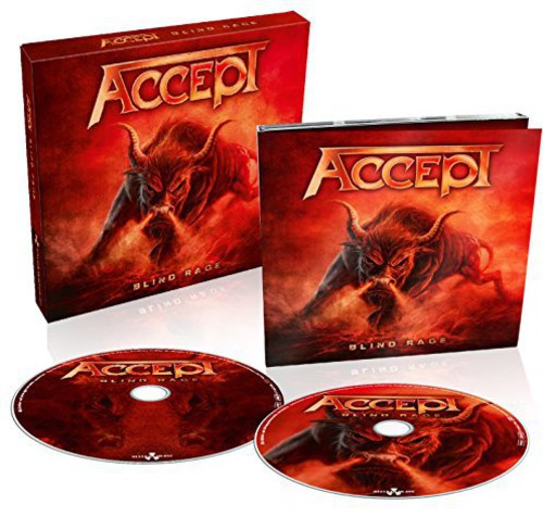 the album cover for Accept - Blind Rage [Deluxe w/DVD]