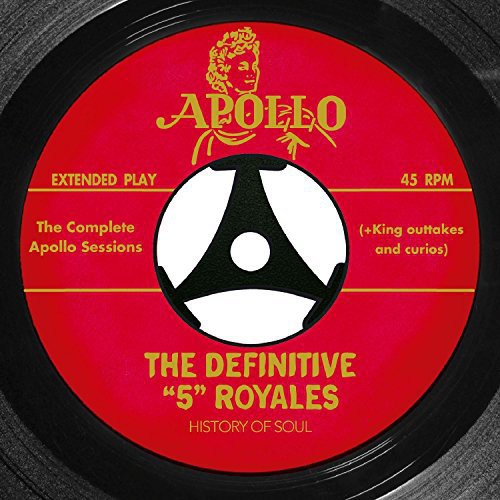 the album cover for 5 Royales - Complete Apollo Recordings
