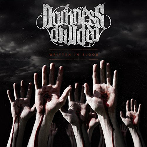 the album cover for Darkness Divided - Written in Blood