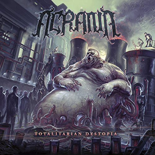 the album cover for Acrania - Totalitarian Dystopia