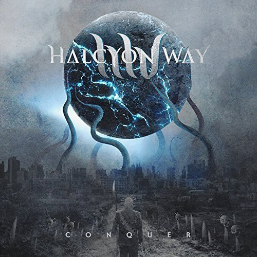 the album cover for Halcyon Way - Conquer