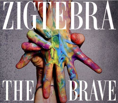 the album cover for Zigtebra - The Brave
