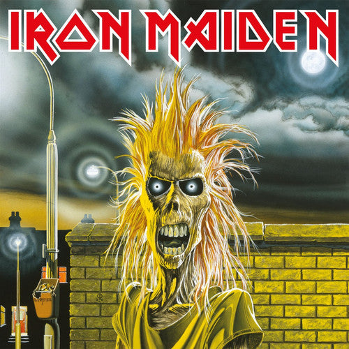 the album cover for Iron Maiden - Iron Maiden [Vinyl]