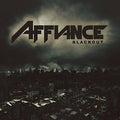 the album cover for Affiance - Blackout