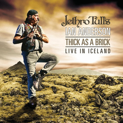 the album cover for Ian Anderson - Thick As a Brick Live in Iceland