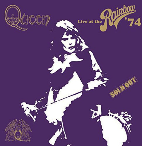 the album cover for Queen - Live at the Rainbow