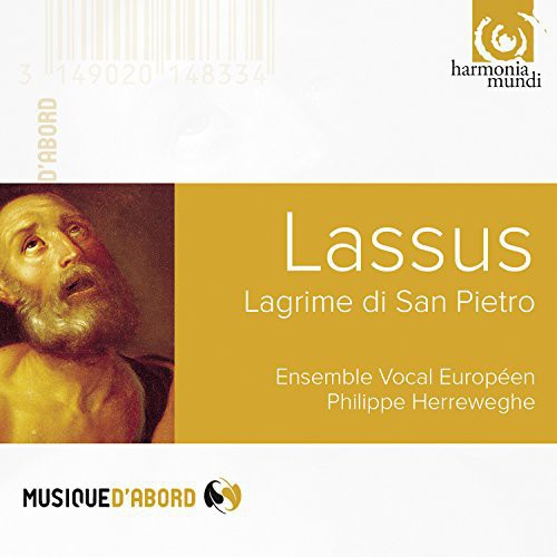 the album cover for Lassus / Herreweghe - Lagrime Di San Pietro
