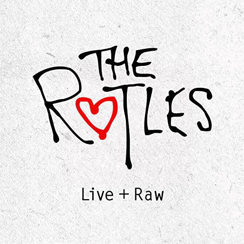 the album cover for Rutles - Live + Raw
