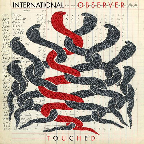 the album cover for International Observer - Touched