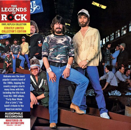 the album cover for Alabama - 40 Hour Week (Coll) [Limited Edition] [Remastered] (Mlps)