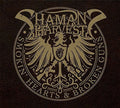 the album cover for Shaman's Harvest - Smokin Hearts & Broken Guns