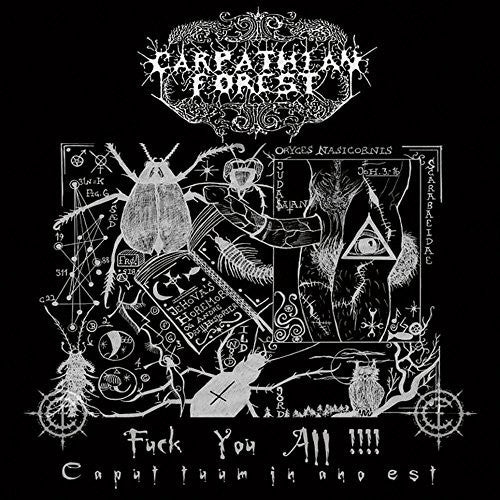 the album cover for Carpathian Forest - Fuck You All