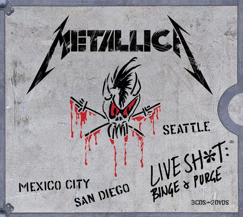 the album cover for Metallica - Live Shit: Binge & Purge