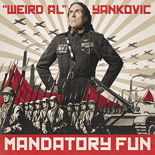 the album cover for 'Weird Al' Yankovic - Mandatory Fun [Vinyl]