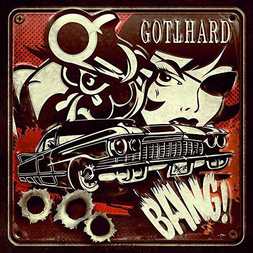 the album cover for Gotthard - Bang