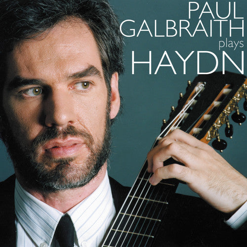the album cover for Paul Galbraith - Paul Galbraith Plays Haydn: Keyboard Sonatas