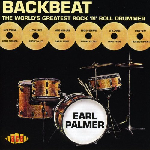 the album cover for Earl Palmer - World's Greatest Rock N Roll Drummer [Import]