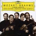 the album cover for David Shifrin - Clarinet Quintets