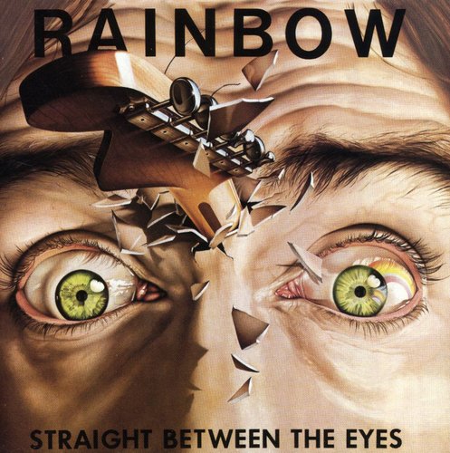 the album cover for Rainbow - Straight Between The Eyes (Remastered)
