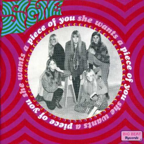 the album cover for She - Wants A Piece Of You [Import]