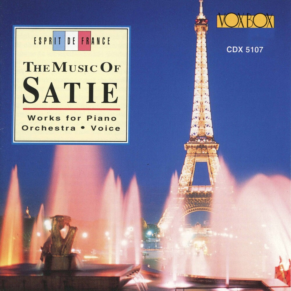 the album cover for Erik Satie - Music Of Satie / Various
