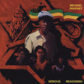 the album cover for Michael Prophet - Serious Reasoning