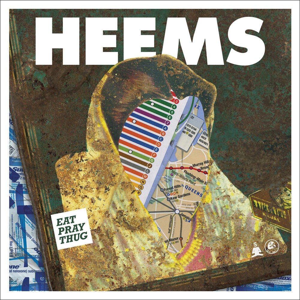 the album cover for Heems - Eat Pray Thug