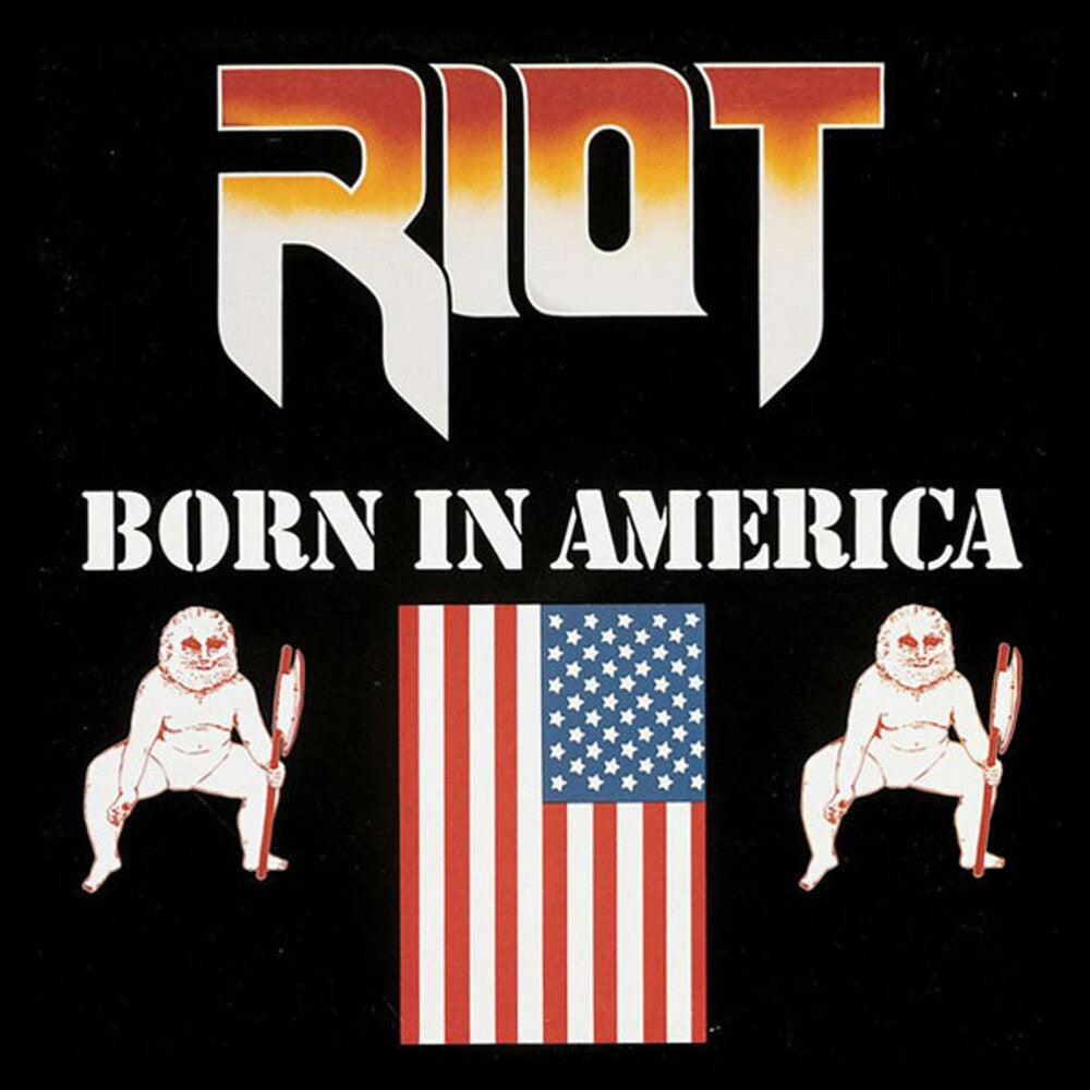 the album cover for Riot - Born In America [Vinyl]
