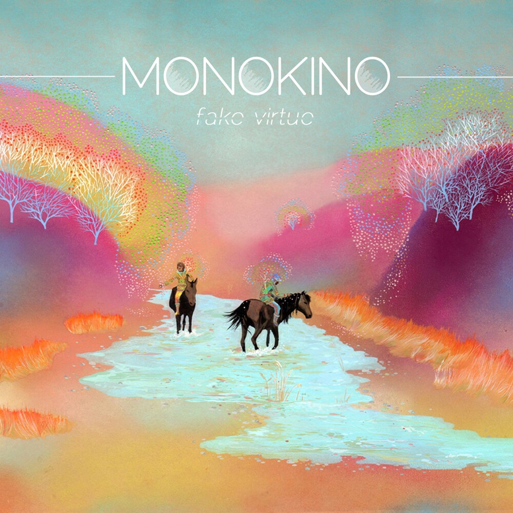 the album cover for Monokino - Fake Virtue