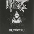 the album cover for Unrest - Grindcore