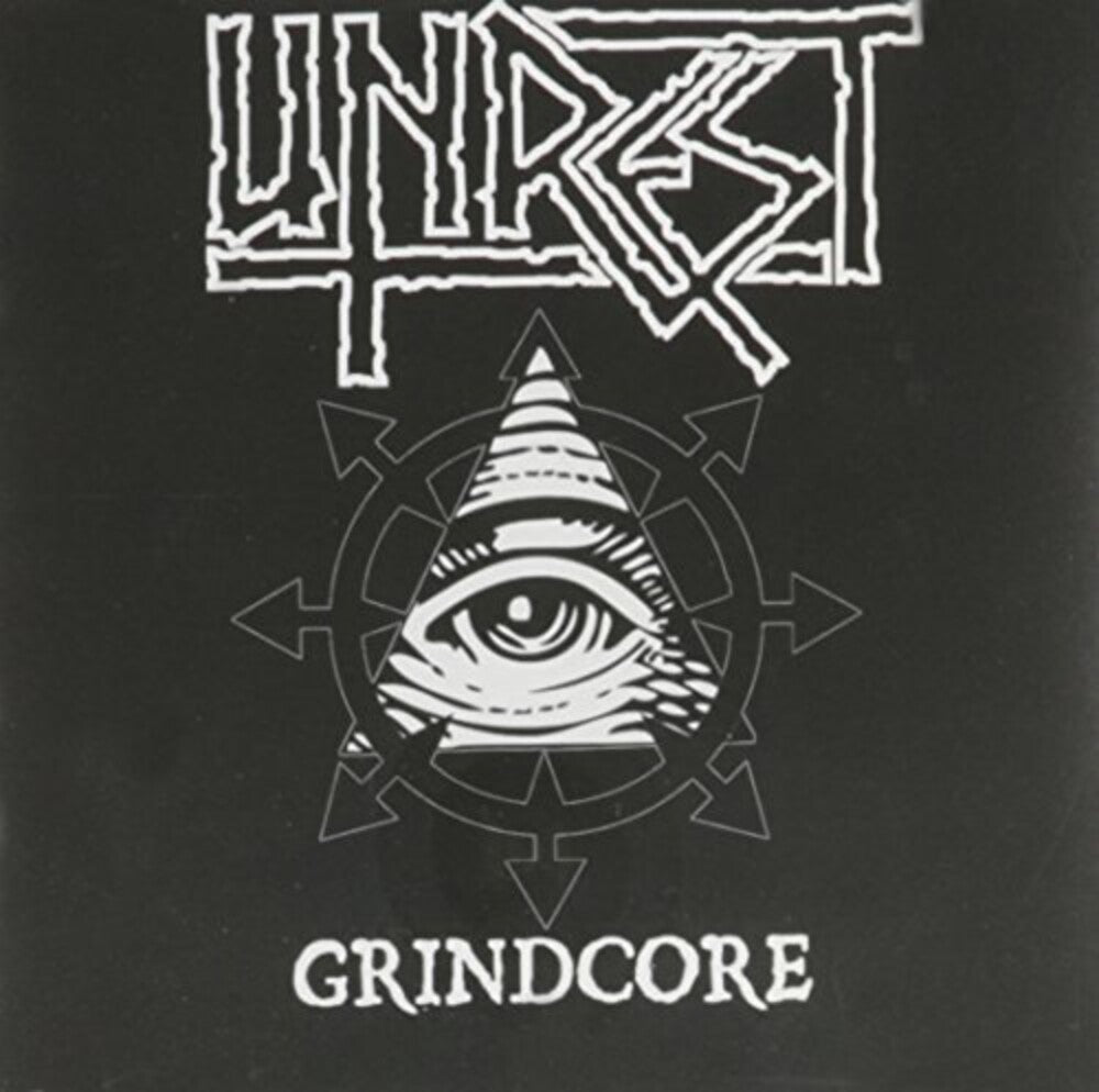 the album cover for Unrest - Grindcore