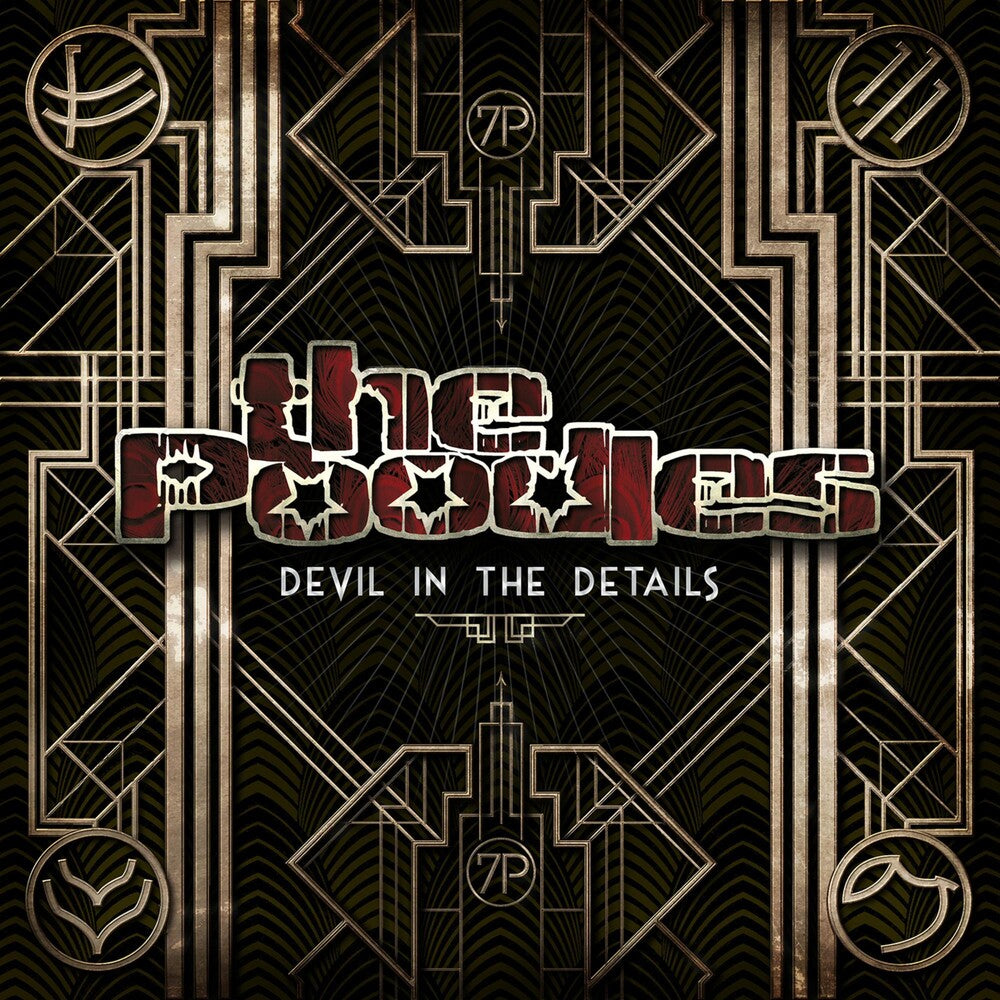 the album cover for The Poodles - Devil in the Details