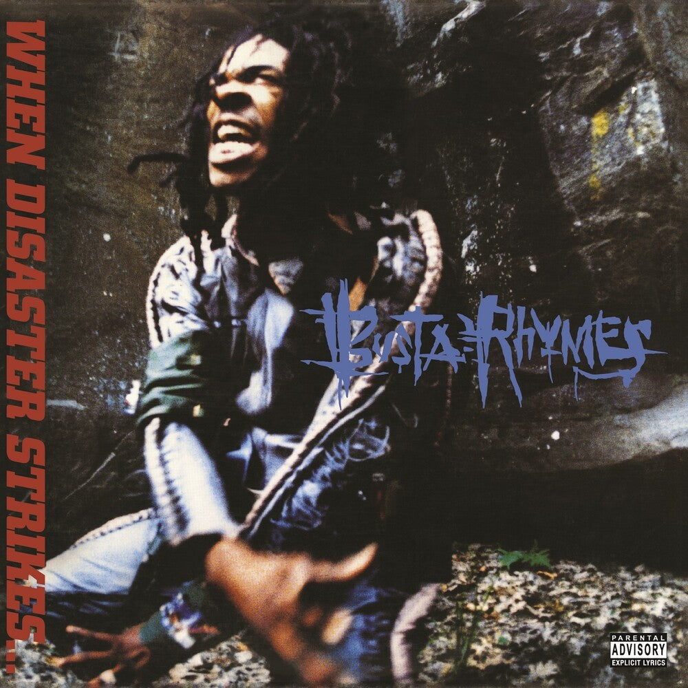 the album cover for Busta Rhymes - When Disaster Strikes
