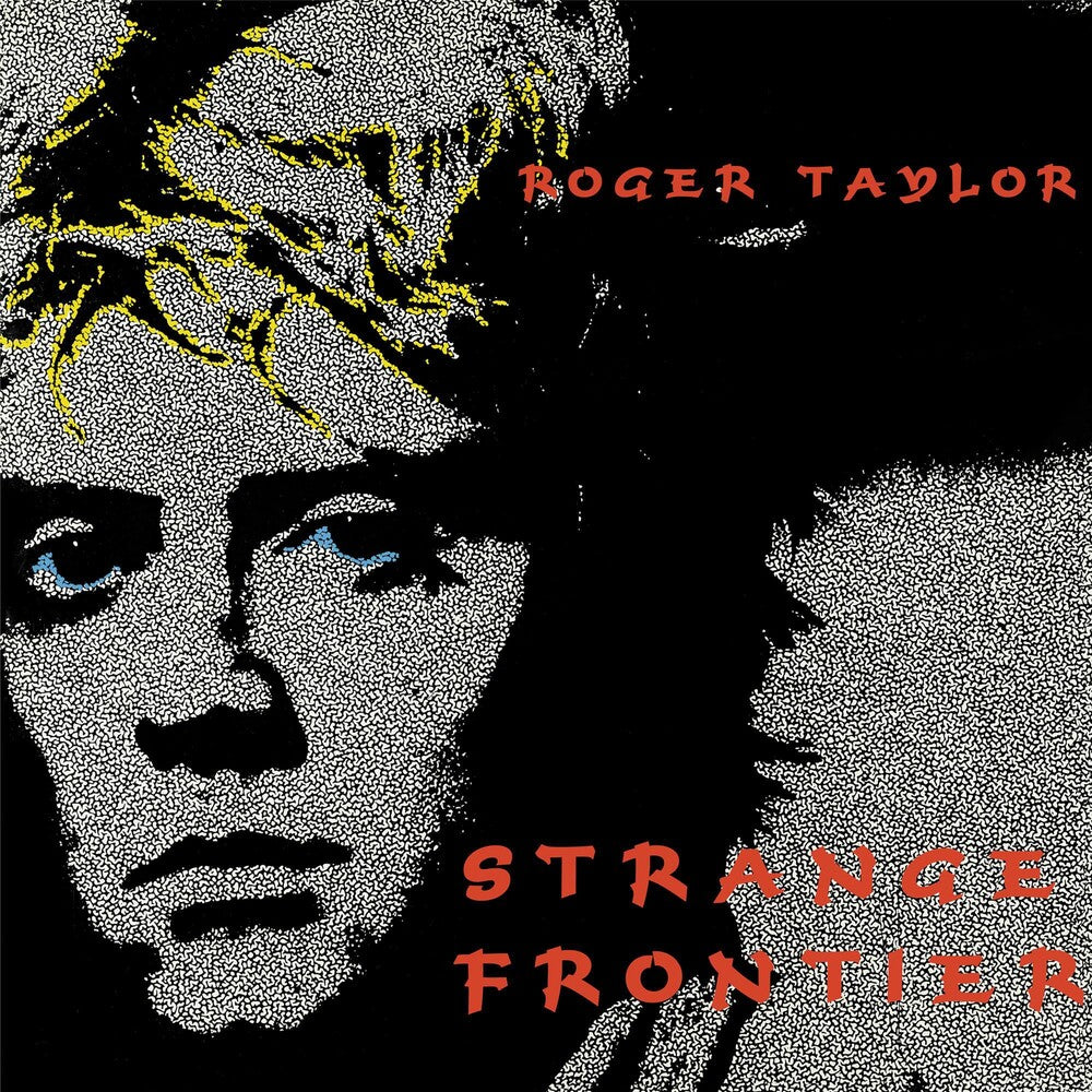 the album cover for Roger Taylor - Strange Frontier [Red Vinyl]
