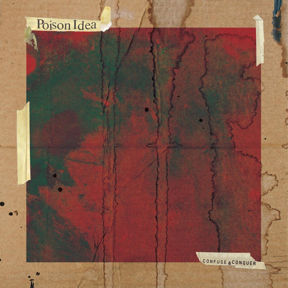 the album cover for Poison Idea - Confuse & Conquer