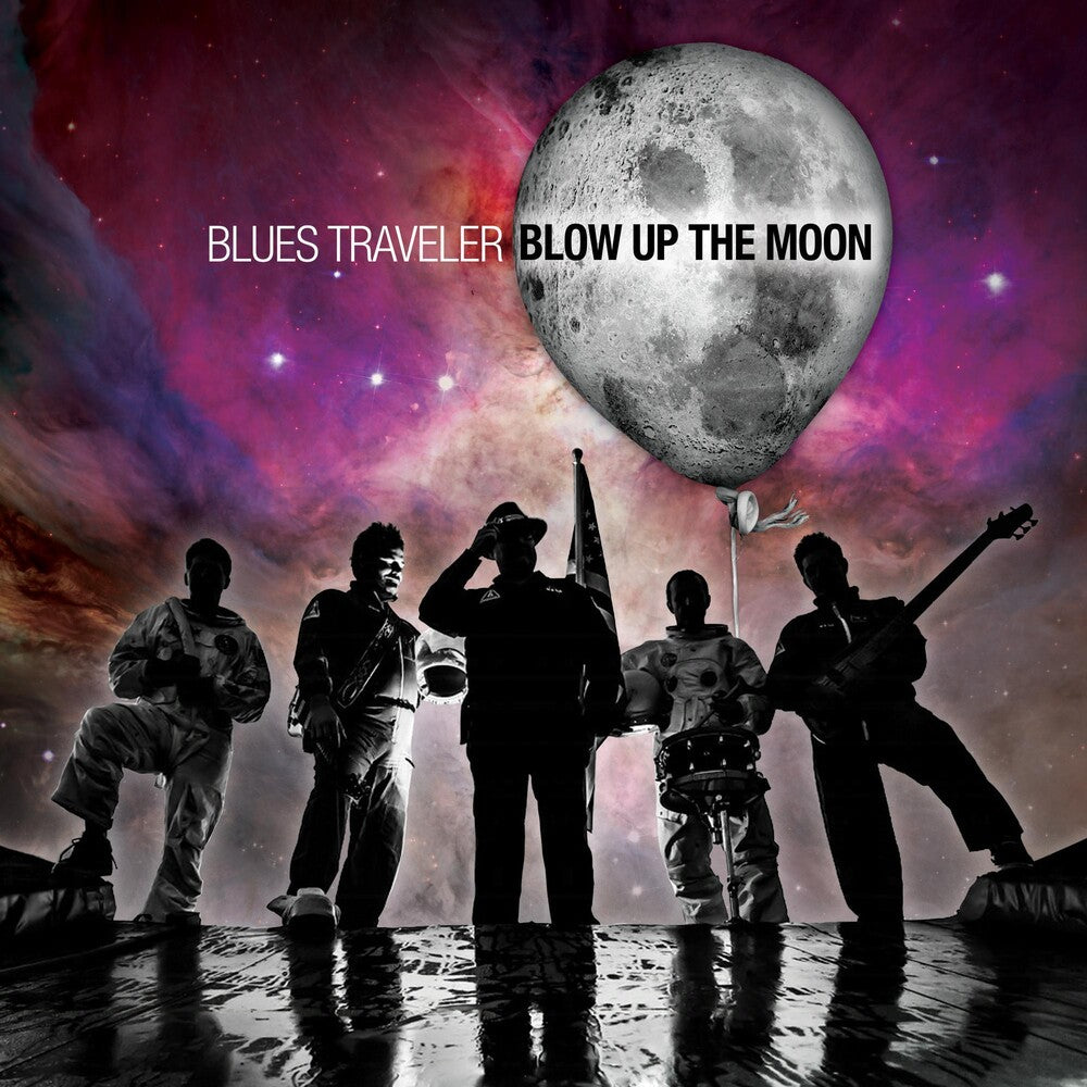 the album cover for Blues Traveler - Blow Up the Moon