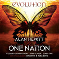 the album cover for Alan Hewitt - Evolution