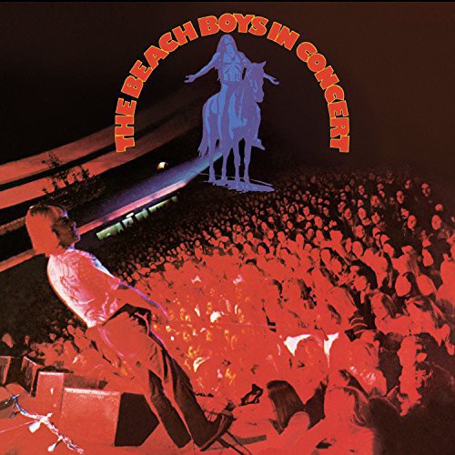 the album cover for The Beach Boys - Beach Boys in Concert