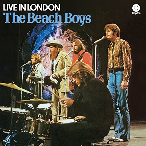 the album cover for The Beach Boys - Live In London [Vinyl]