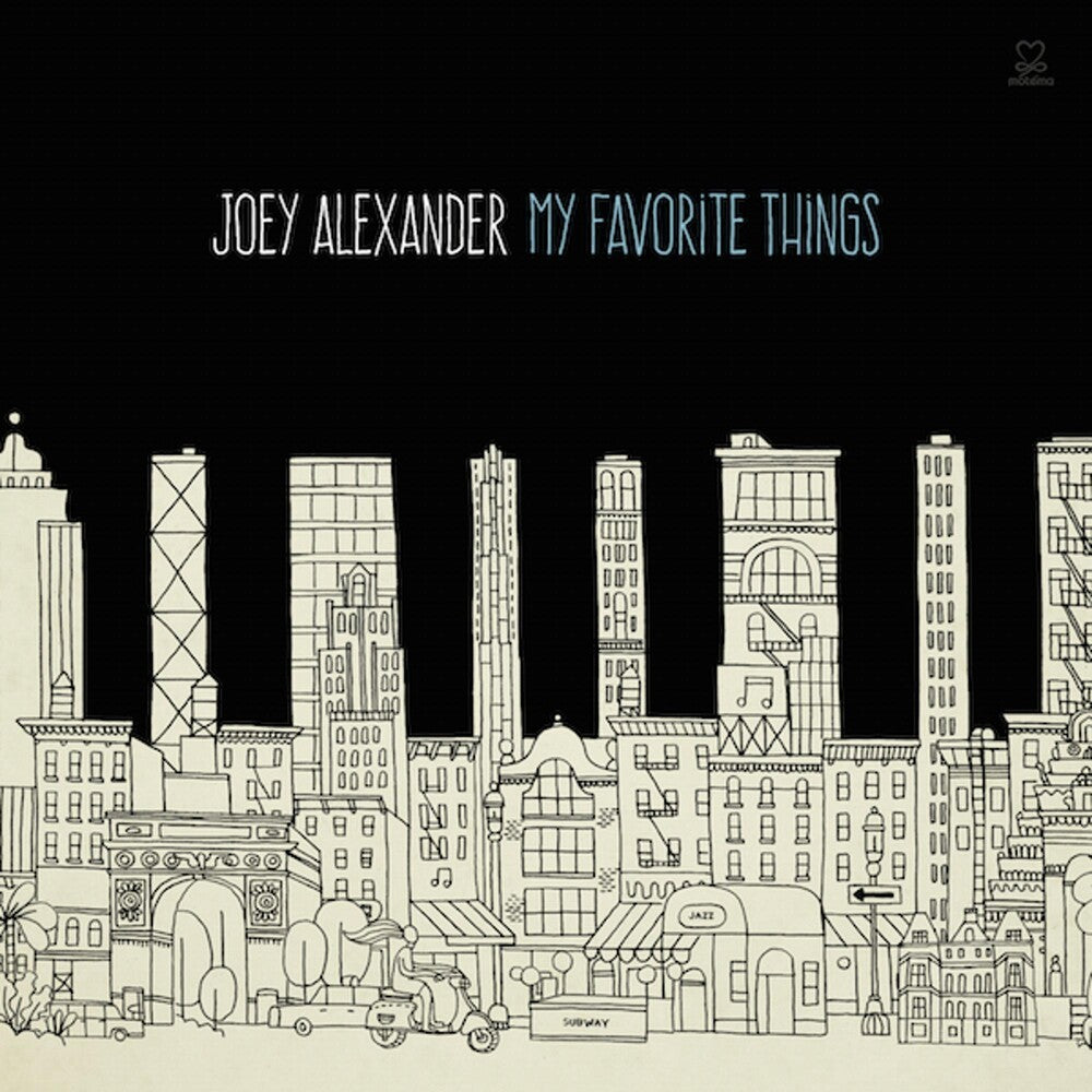 the album cover for Joey Alexander - My Favorite Things