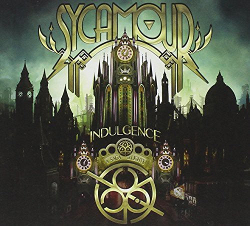 the album cover for SycAmour - Indulgence: A Saga of Lights