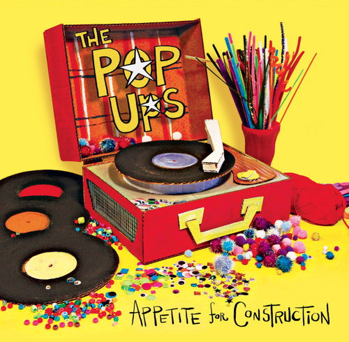 the album cover for Pop Ups - Appetite for Construction