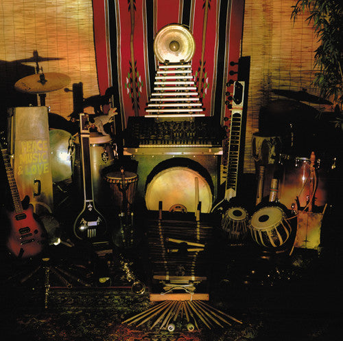 the album cover for Al Doum - Cosmic Love