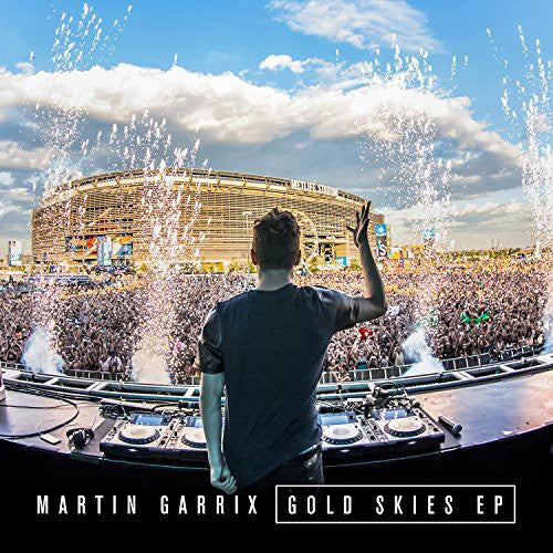 the album cover for Martin Garrix - Gold Skies
