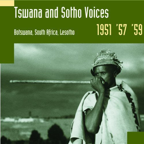 the album cover for Hugh Tracey - Tswana & Sotho Voices: Botswana South Africa