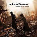 the album cover for Jackson Browne - Standing In The Breach [Vinyl]
