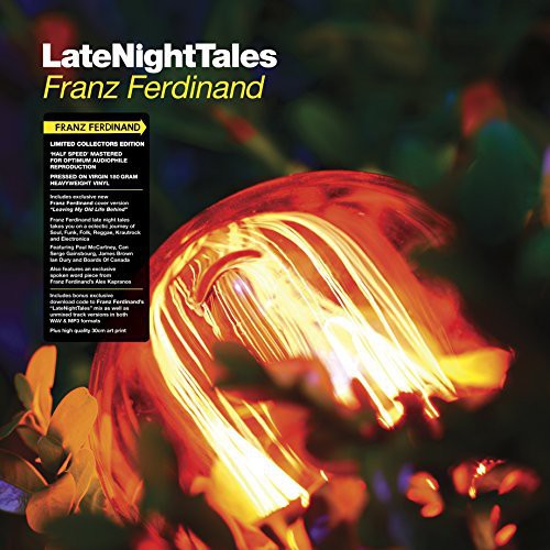 the album cover for Franz Ferdinand - Late Night Tales Franz Ferdinand [Vinyl]